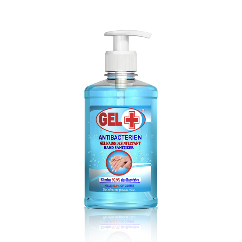 Gel+ Antibacterien Bleu 450ml