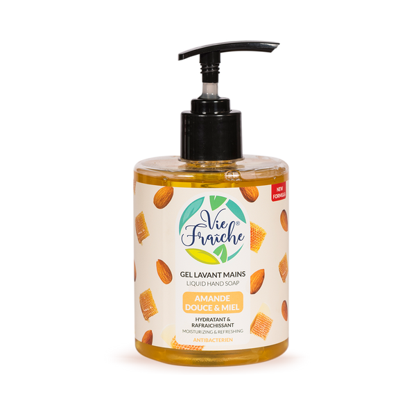Savon liquide Vie Fraiche Amande & Miel 400 ml
